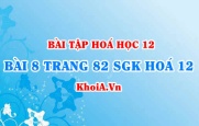 Bài 8 trang 82 SGK Hoá 12: Ví trí, cấu tạo nguyên tử liên kết kim loại trong bảng tuần hoàn hoá học